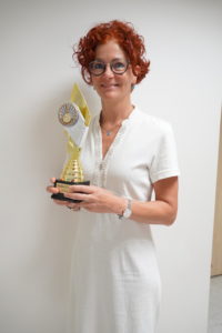 Víťazka prvého ročníka turnaja ParkinSAV-Cup Mgr. Eliška Švastová, PhD.