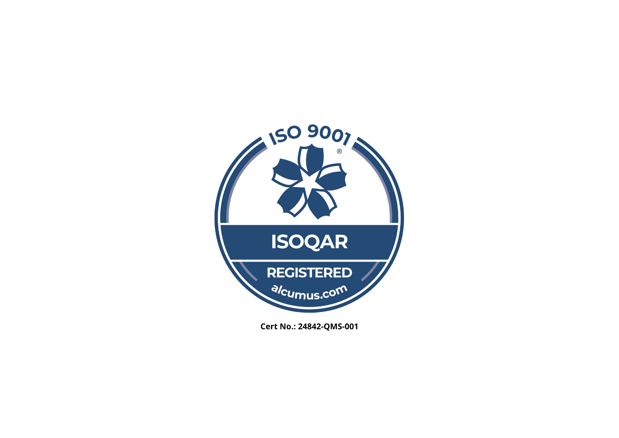 Logo ISO 9001.