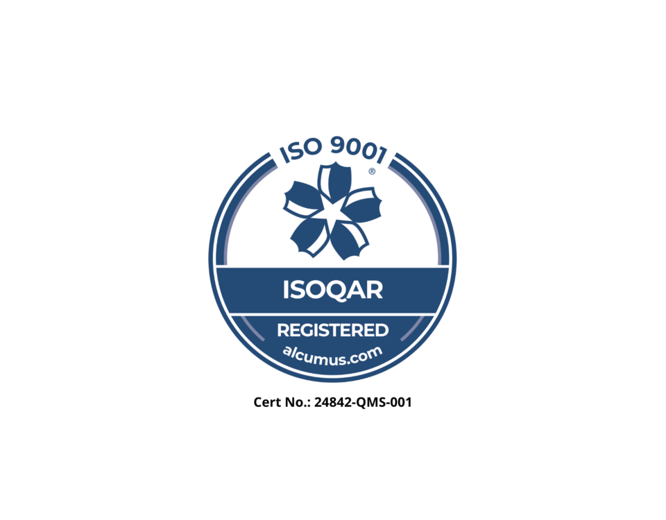 Logo ISO 9001.