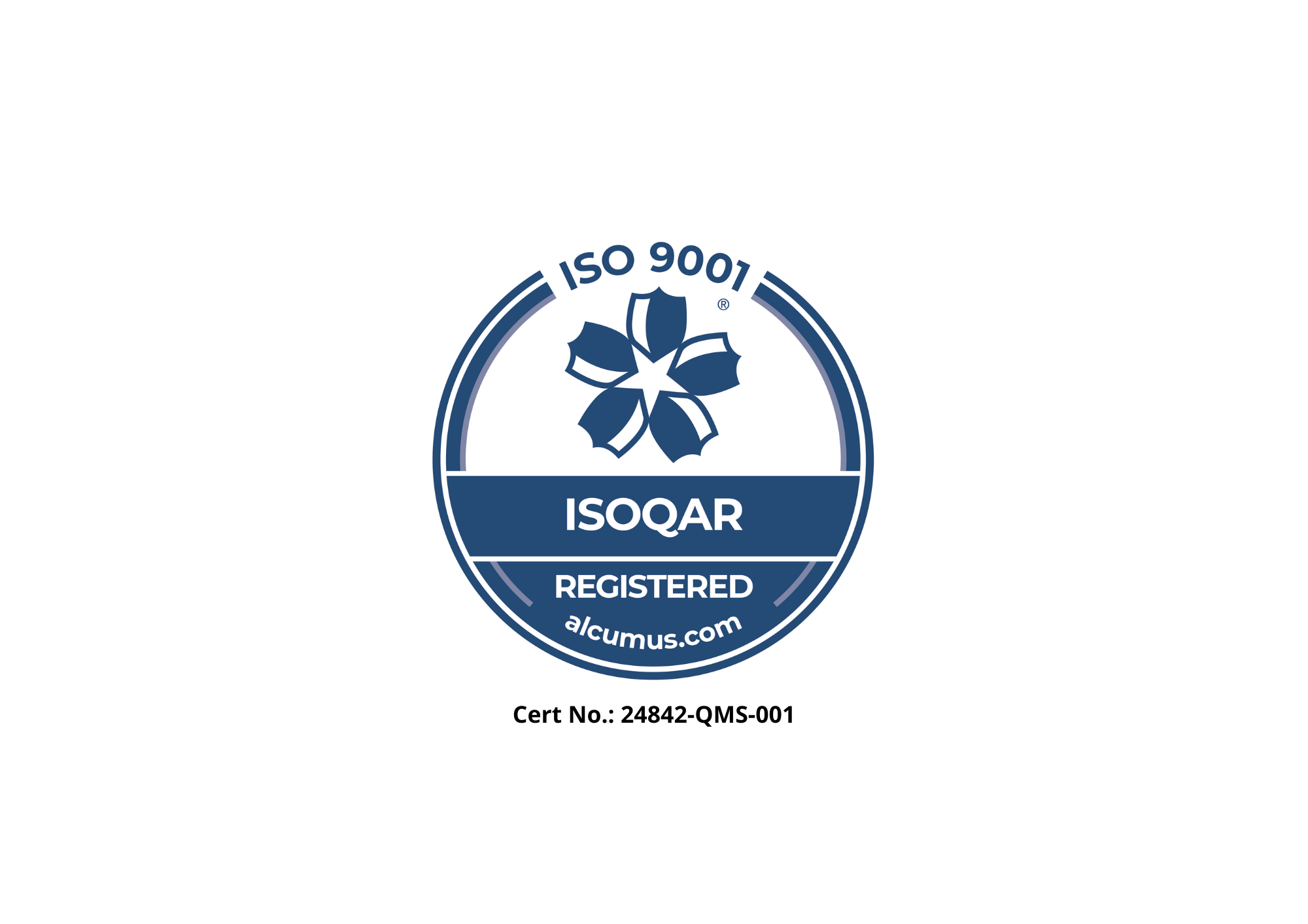 Logo ISO 9001.